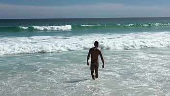 Preview 1 of Bngla Sexx - Naked On The Beach at Rio de Janeiro