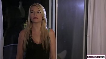 Preview 1 of Hot Xxx Hanimon - Blonde teen pleasing her horny stepmom