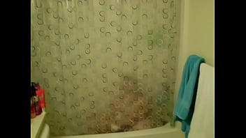 Preview 2 of Women Bathing Nude In Open India - Hidden cam from 2009 of wife masterbating in the shower