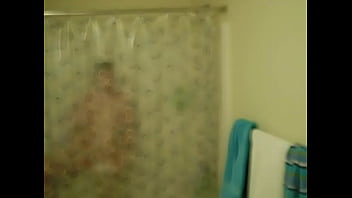 Preview 1 of Women Bathing Nude In Open India - Hidden cam from 2009 of wife masterbating in the shower