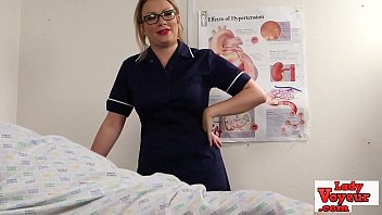 Preview 1 of Anna Makovic - Nurse naughty demands patient masturbate