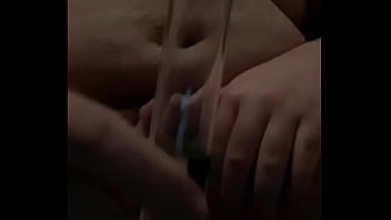 Preview 1 of Post Op Fucked By Bbc - 18 Year Old Cumming in Plastic Tube