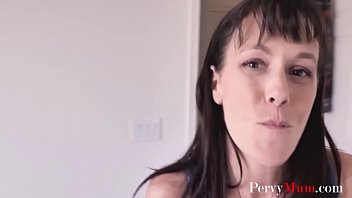 Preview 2 of Fuck Mother Japonesa - Brunette MILF step Mom Helps Her Poor - Alana Cruise