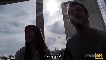 Preview 1 of Motapa Girl Sex Sex - HUNT4K. Recogida en la estaci&oacute_n de autobuses funciona y angelface Angella Christin