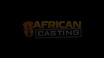 Preview 1 of Xnxx India Sex Babe - Amateur black beauty tricked to fuck white dude at casting call