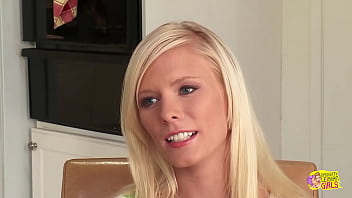 Preview 1 of Ezzers Massage Porn - This blonde lesbian brought some cookies and later she had sex with an experienced lady