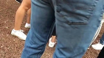 Preview 3 of Old Man Make Teen Squirt - Teen Spandex Shorts (Full Video Description)