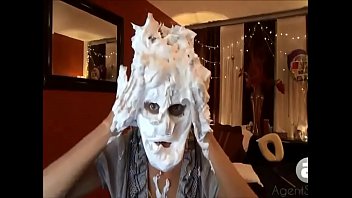 Preview 3 of Dad Mom Som - Shaving Cream Fetish