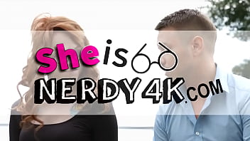Preview 1 of Barazzel Hd Com - Picking up a cute and shy nerdy teeny not far from his college campus - FULL SCENE on http://SheIsNerdy4K.com