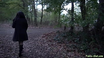 Preview 4 of Bods Fuck - Selfie Cum Walk at the Highway