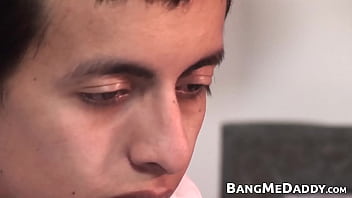 Preview 1 of Karishma Ross - Young gay cummed on after bareback fuck with a mature dick