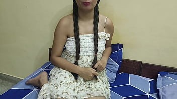 Preview 3 of Steep Mom Sleepeng And Steepson - Beautiful Indian girl friend fucking her boyfriend desi style full hard cream pie cum shot vigina hard rough sex