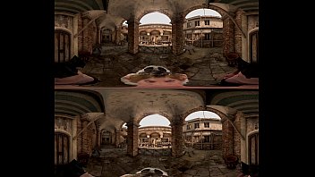 Preview 3 of Kompol Sex - EvilEyeVR - Italian Village with busty village girl Blair Williams
