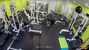 Preview 3 of Valentine Day Romantic Videos - HUNT4K. Magnificent young girl Linda Sweet loves just sports,  money,  and sex