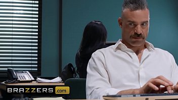 Preview 1 of Bain Bai Xxx - Big Tits at Work - (Romi Rain,  Charles Dera) - Work Hard Fuck Harder - Brazzers