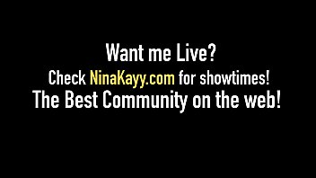 Preview 1 of Suck Dick Vivdeo Comps - Nympho Nina Kayy &amp_ Carmen Valentina Sit On Their Fine Faces!