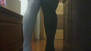 Preview 1 of Xnx Porn Video Big Ling - 黑白丝袜高跟自慰