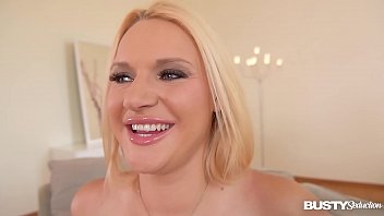 Preview 3 of Arbian Xxxvideo - Busty seduction Dolly Fox fingers her shaved pussy during sexy interview