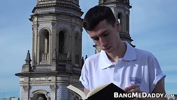 Preview 1 of Sil Pak Saexxxy Veido - Older gay priest bareback fucks young skinny ass until cum
