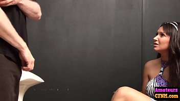 Preview 1 of Fag Hate Fuck - Femdom hottie pulling on loser cock