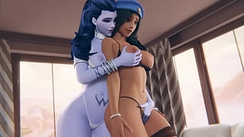 Preview 3 of Injustice Girl - [Arhoangel] [Overwatch] [LOOP] Widowmaker x Ana