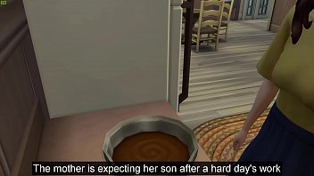Preview 1 of Phim Gay Boy - Fucking My Hairy stepmom After Work At Home