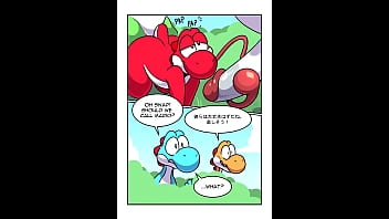 Preview 4 of Gentle Lets Try Anal - Super Mario Bros Yoshi Gangbang fuck hard