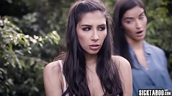 Preview 3 of Oscar Marone - Hot brunette nerd got caught a petite brunette teen