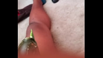 Preview 2 of Romantic Orga Sms - Cucumber &amp_ Aloe Vera Gel! Conscious Masturbation