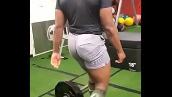 Preview 3 of Fat Cock Pounds Virgin Ass - Gym workout with a fat ass