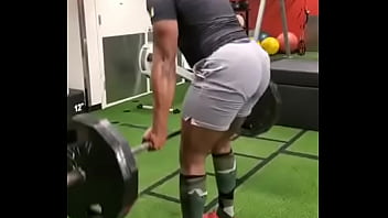 Preview 1 of Fat Cock Pounds Virgin Ass - Gym workout with a fat ass
