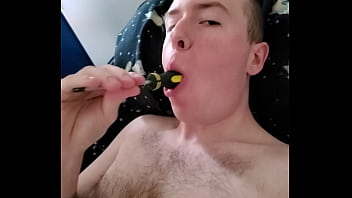 Preview 1 of Pinay Jopay - Fag fucks himself with a screwdriver and moans