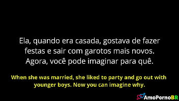 Preview 2 of Boobs On Tabke - Cuckquean - Nessa &eacute_poca eu queria ver o meu marido saindo com essa minha amiga