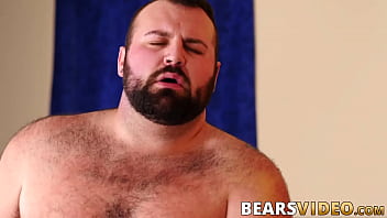 Preview 3 of Xxxvjdeo I - Bear stud takes a dick inside of his tight little butt hole