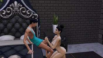 Preview 2 of Filem Bokp Polisi Gadugan - step-Mother Come To Bedroom And Fuck With step-son for the First Time