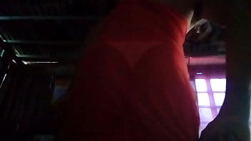 Preview 1 of Light Skin Teen Cheating Facial - Camisola vermelha