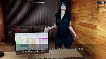 Preview 2 of Brutal Concert - The Gain Trials #08 - Red Head Teen Eats So She Can Get Bigger Tits