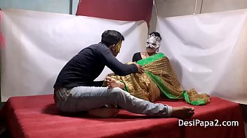 Preview 1 of Kortney Olson Nude Photo - Young Indian Bhabhi Married Couple Love Making Sex Video