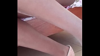 Preview 4 of Chubby Sister Sleeping - Sexy Legs Feet Fetish