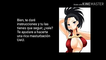 Preview 1 of Natural Aunty Milf - Joi en espa&ntilde_ol - Momo Yaoyorozu