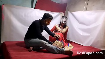 Preview 1 of Yesika Saenz Cam Girl Tits - Indian Bhabhi In Traditional Outfits Having Rough Hard Risky Sex With Her Devar