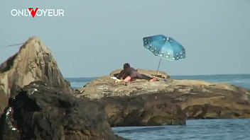 Preview 4 of Fis Time Xnxx - Beach Voyeur. Nude beach photo shoot ended with hardcore sex under the sun