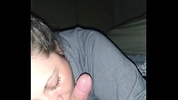 Preview 2 of Clips Wifes Shows Her Tits - white milf bobbing on Pencil dick