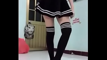 Preview 2 of Danny Lionel Only Xxxii Video - Uplive Em g&aacute_i Cosplay nữ sinh v&agrave_ đu&ocirc_i c&aacute_o dễ thương