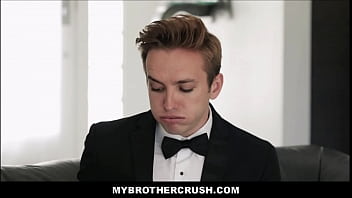 Preview 1 of Sanny Sann - Straight Blonde Twink StepBrother Fucked By Older StepBrother After Being Stood Up By Girl