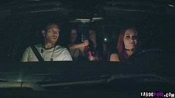 Preview 1 of Sunny Leone With Aletta Ocean - Lacy Lennon haunted by her ghosts friends to teamed fucking her pussy