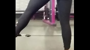 Preview 4 of Wife Sucks Uncut Cocks Tree Men - Tight gym ass