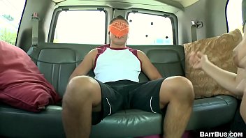 Preview 2 of Drunk Mother And Drunk Son - BAIT BUS - Poor Straight Bait Mike Gets Tricked Into Fucking The Rock