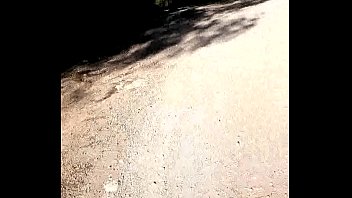 Preview 1 of Sister I Sleep Yor Bed - Naked on the road. Desnudo en el camino