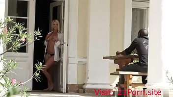 Preview 1 of Dixie Mary Jane - Gorgeus Blonde gets Her Tight Pussy Stretched with Interracial Anal Sex